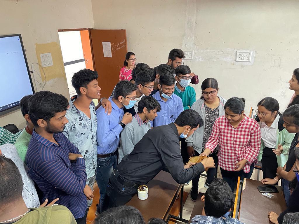Students wiring sensors during the IoT Bootcamp